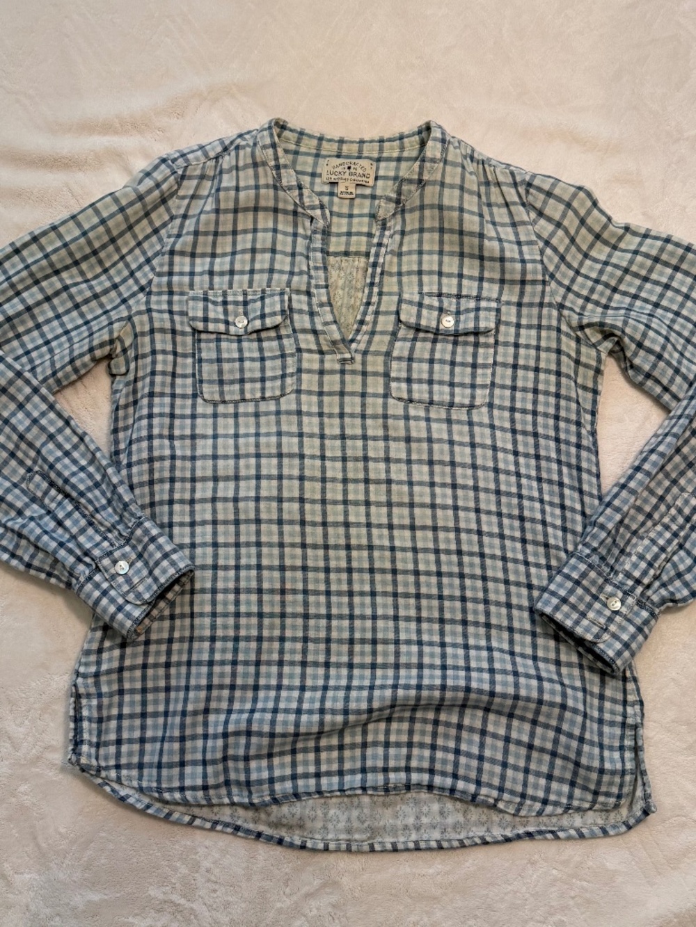Lucky Brand long sleeve shirt Size:S